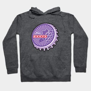 Vintage Grape Soda Bottlecap Hoodie